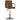 Scaun de bar, maro, material textil