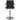 Scaun de bar, negru, material textil