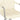 Scaun de birou pivotant, crem, material textil