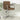 Scaun de birou pivotant, maro, material textil
