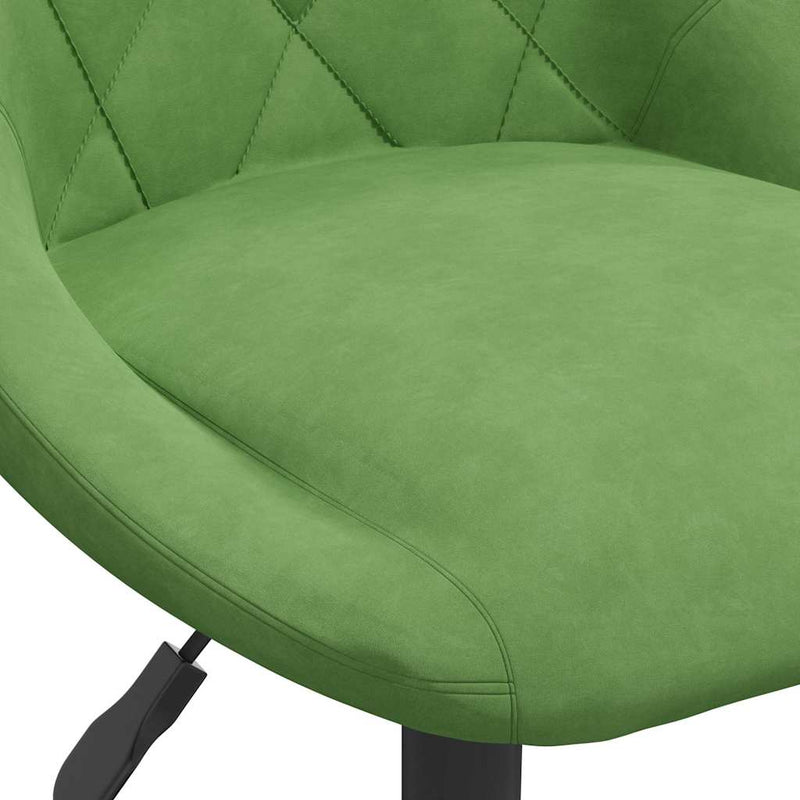 Scaun de bar, verde deschis, catifea