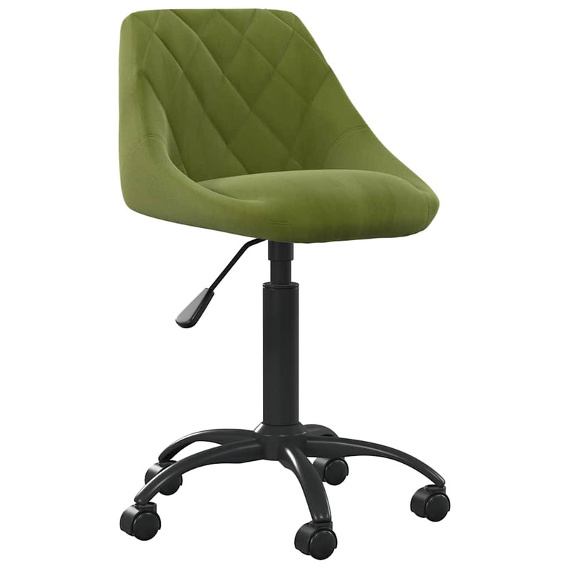 Scaun de bucătărie, verde deschis, catifea