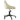 Scaun de birou pivotant, crem, catifea