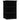 Dulap lateral, negru, 35x35x55 cm, PAL