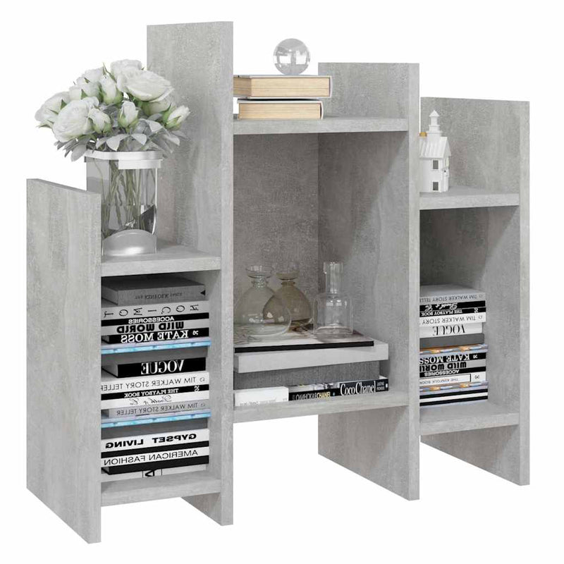 Dulap lateral, gri beton, 60x26x60 cm, PAL