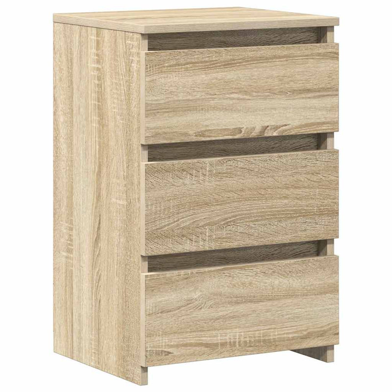 Noptiere, 2 buc., stejar sonoma, 40x35x62,5 cm, lemn compozit