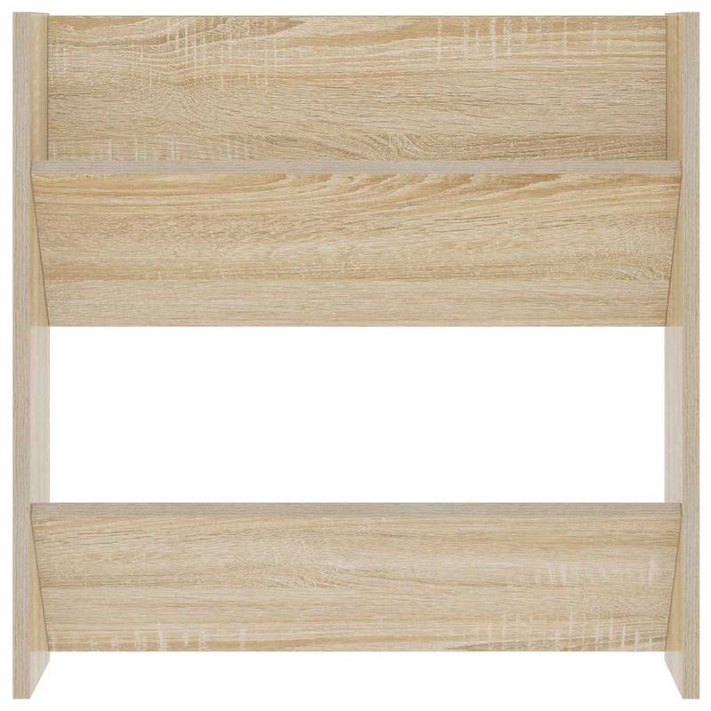 Pantofar de perete, stejar Sonoma, 60x18x60 cm, PAL