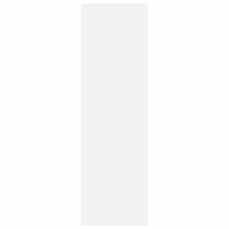 Pantofar de perete, alb, 80x18x60 cm, lemn prelucrat