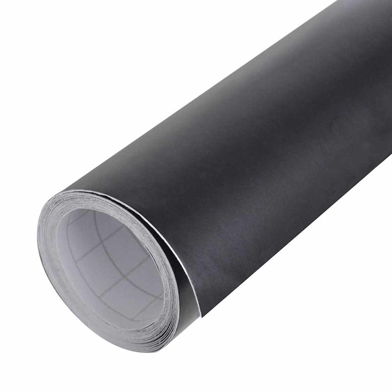 Folii auto, 2 buc., negru mat, 100x150 cm + 50x150 cm