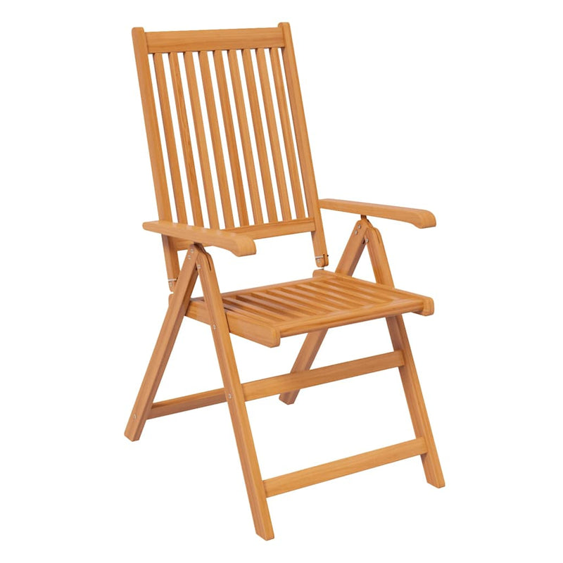 Set mobilier de grădină, 5 piese, lemn masiv de acacia, 120-170 cm
