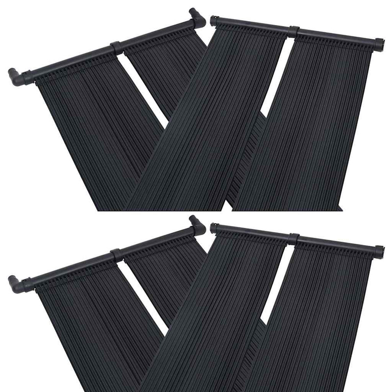 Panou încălzitor solar pentru piscină, 4 buc., 80x310 cm