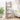 Raft vertical cu 5 niveluri, maro deschis/negru, 56x35x174 cm
