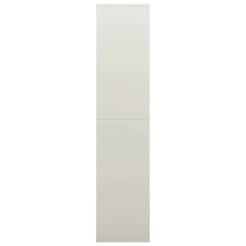 Fișet, gri deschis, 90x40x180 cm, oțel