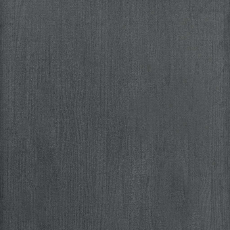 Raft de depozitare, gri, 60x30x105 cm, lemn masiv de pin