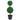 Plantă artificială cimișir cu ghiveci, verde, 60cm, formă minge
