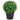 Plante artificiale cimișir cu ghiveci, 2 buc. verde 37 cm minge