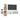 Set dulapuri TV, 5 piese, alb, lemn prelucrat