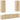 Set de dulapuri TV, 4 piese, stejar sonoma, lemn prelucrat