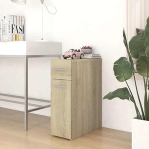 Dulap de farmacie, stejar sonoma, 20x45,5x60 cm lemn prelucrat