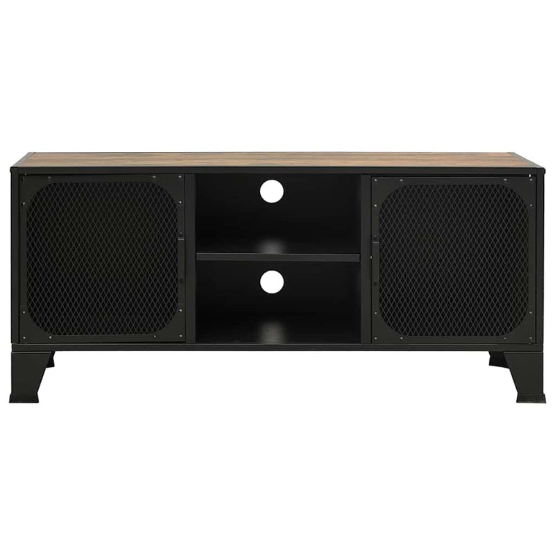 Dulap TV ,maro,105x36x47 cm,metal și MDF