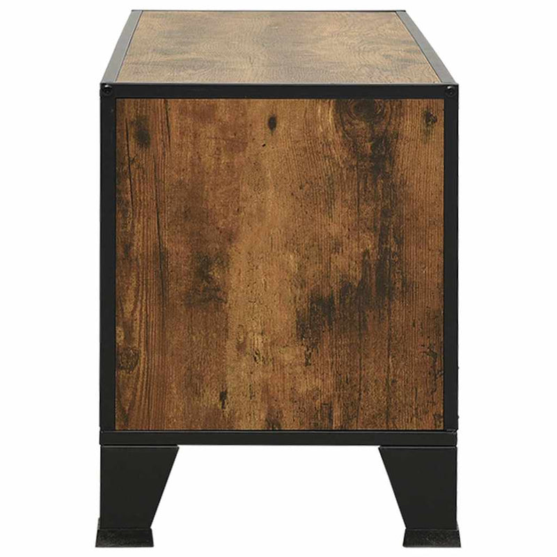 Dulap TV ,maro,105x36x47 cm,metal și MDF