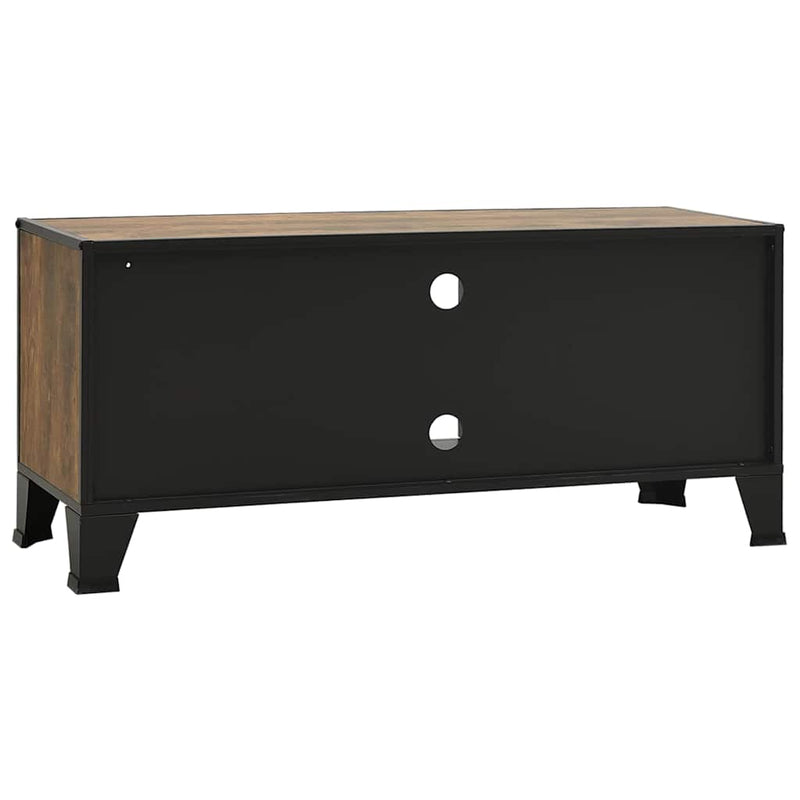 Dulap TV ,maro,105x36x47 cm,metal și MDF