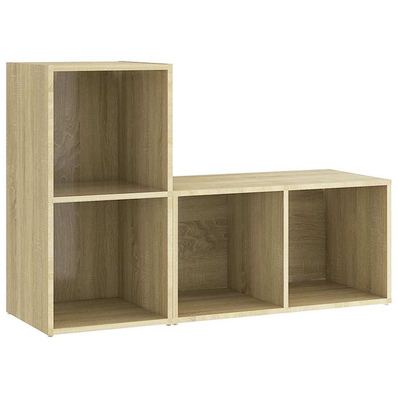 Dulapuri TV 2 buc., stejar Sonoma,72x35x36,5 cm, lemn prelucrat