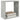 Rafturi de perete cub, 6 buc., gri beton, 30x15x30 cm