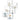 Raft de perete cub, alb, 78x15x93 cm lemn prelucrat