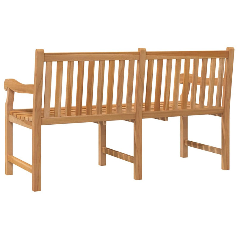 Bancă de grădină, 150 cm, lemn masiv de tec