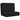 Scaun de podea pliabil, negru, material textil