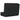 Scaun de podea pliabil, negru, material textil