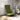Scaun de podea pivotant, verde deschis, catifea