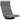 Scaun de podea pivotant, gri deschis, material textil