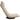 Scaun de podea pivotant, crem, material textil
