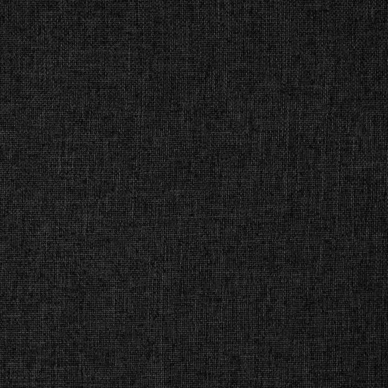 Scaun de podea pivotant, negru, material textil
