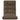 Scaun de podea pliabil, maro, material textil