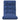 Scaun de podea pliabil, albastru, material textil