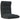 Scaun de podea pliabil, negru, material textil