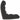 Scaun de podea pliabil, negru, material textil