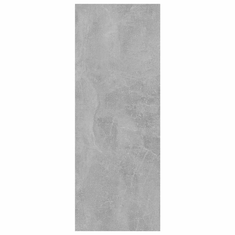 Masă consolă, gri beton, 105x30x80 cm, PAL