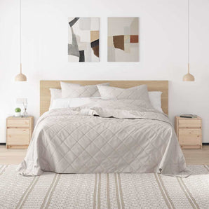 Noptiere, 2 buc., 40x31x50 cm, lemn masiv de pin