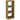 Bibliotecă/Separator cameră maro miere 40x30x103,5 cm lemn pin