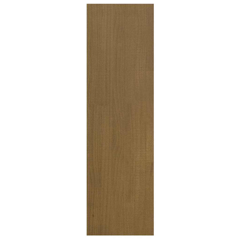 Bibliotecă/Separator cameră maro miere 40x30x103,5 cm lemn pin