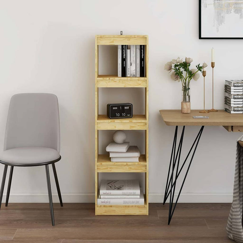 Bibliotecă/Separator cameră, 40x30x135,5 cm, lemn masiv de pin
