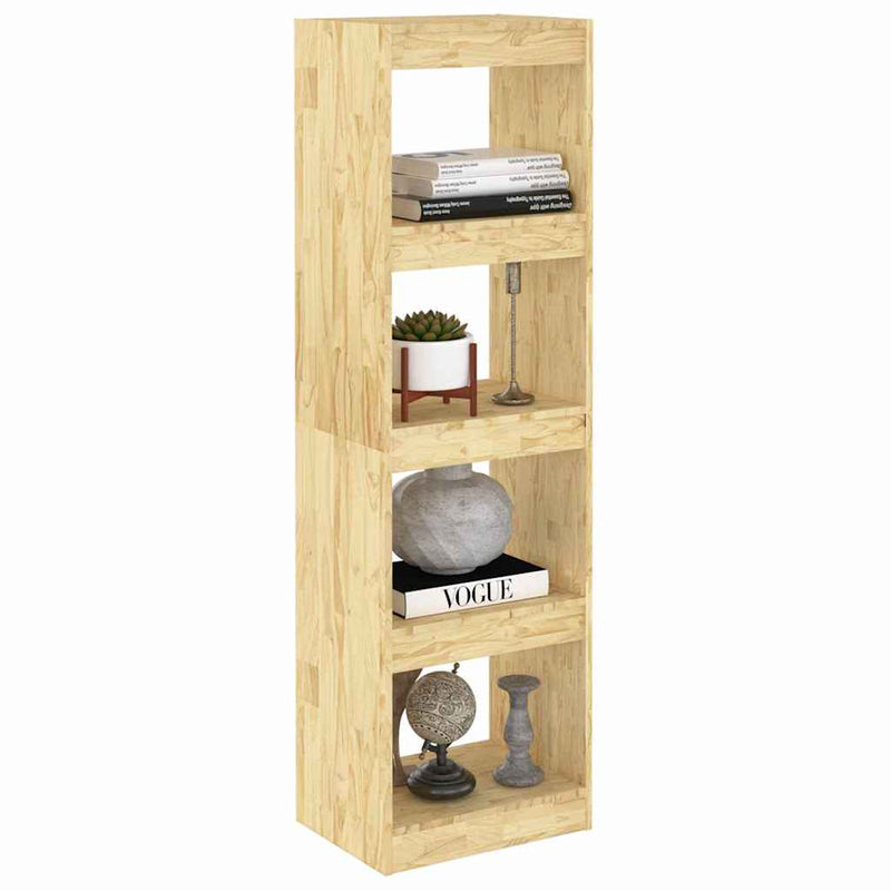 Bibliotecă/Separator cameră, 40x30x135,5 cm, lemn masiv de pin
