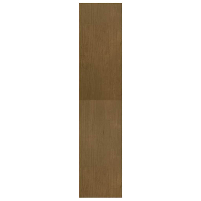 Bibliotecă/Separator cameră, maro miere 40x30x135,5 cm lemn pin