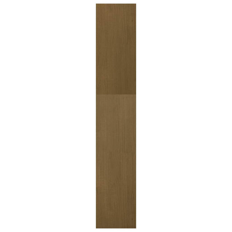 Bibliotecă/Separator cameră maro miere 40x30x167,5 cm lemn pin