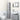 Dulap de baie, gri beton, 25x26,5x170 cm, lemn prelucrat
