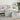 Mese laterale, 3 buc., gri beton, lemn compozit
